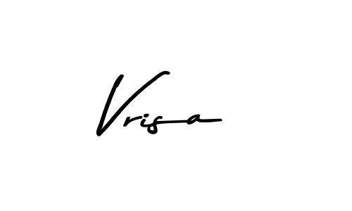 Also You can easily find your signature by using the search form. We will create Vrisa name handwritten signature images for you free of cost using Asem Kandis PERSONAL USE sign style. Vrisa signature style 9 images and pictures png