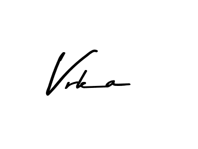 How to Draw Vrka signature style? Asem Kandis PERSONAL USE is a latest design signature styles for name Vrka. Vrka signature style 9 images and pictures png