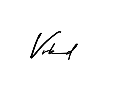Make a beautiful signature design for name Vrkd. Use this online signature maker to create a handwritten signature for free. Vrkd signature style 9 images and pictures png