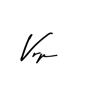 Vrp stylish signature style. Best Handwritten Sign (Asem Kandis PERSONAL USE) for my name. Handwritten Signature Collection Ideas for my name Vrp. Vrp signature style 9 images and pictures png