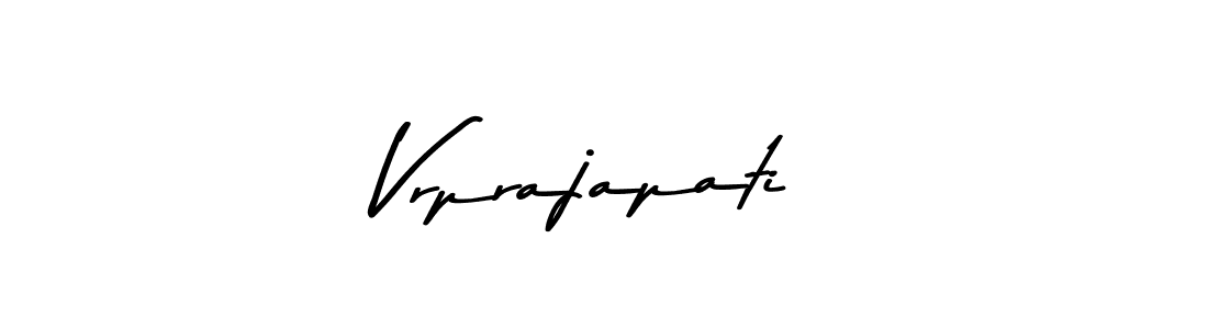How to make Vrprajapati signature? Asem Kandis PERSONAL USE is a professional autograph style. Create handwritten signature for Vrprajapati name. Vrprajapati signature style 9 images and pictures png