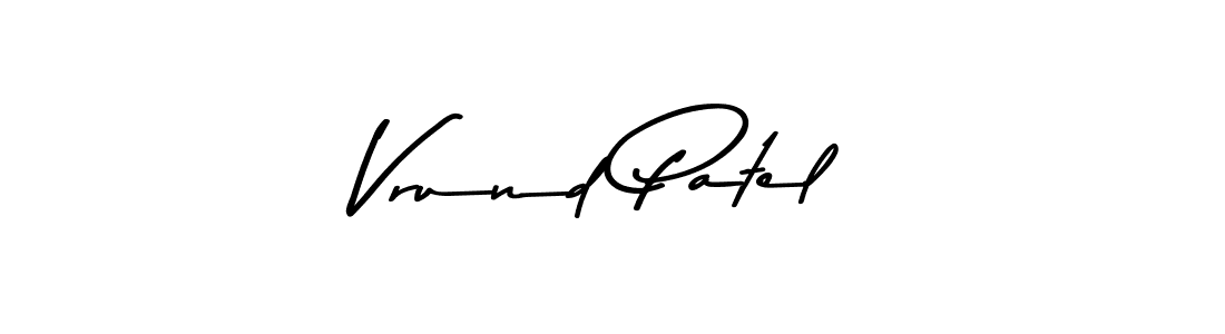 Best and Professional Signature Style for Vrund Patel. Asem Kandis PERSONAL USE Best Signature Style Collection. Vrund Patel signature style 9 images and pictures png