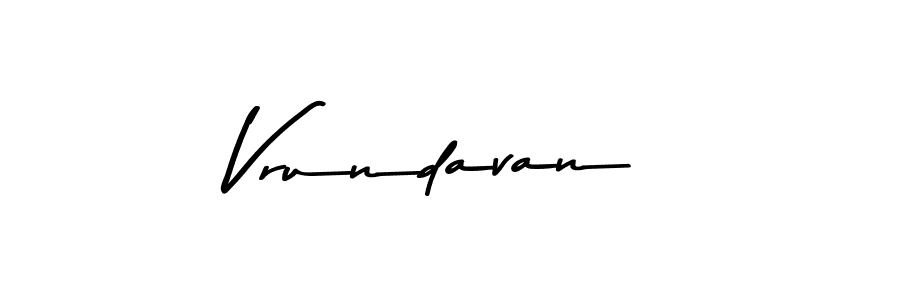 Use a signature maker to create a handwritten signature online. With this signature software, you can design (Asem Kandis PERSONAL USE) your own signature for name Vrundavan. Vrundavan signature style 9 images and pictures png