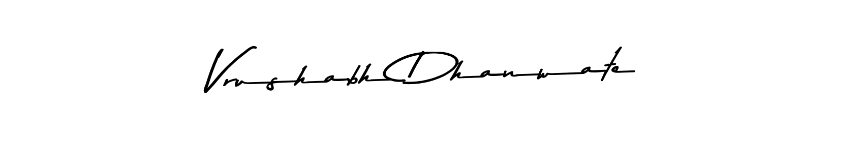 You can use this online signature creator to create a handwritten signature for the name Vrushabh Dhanwate. This is the best online autograph maker. Vrushabh Dhanwate signature style 9 images and pictures png