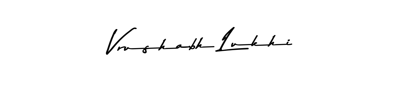 Best and Professional Signature Style for Vrushabh Lukhi. Asem Kandis PERSONAL USE Best Signature Style Collection. Vrushabh Lukhi signature style 9 images and pictures png
