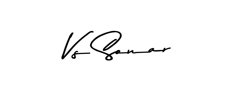 Vs Sonar stylish signature style. Best Handwritten Sign (Asem Kandis PERSONAL USE) for my name. Handwritten Signature Collection Ideas for my name Vs Sonar. Vs Sonar signature style 9 images and pictures png