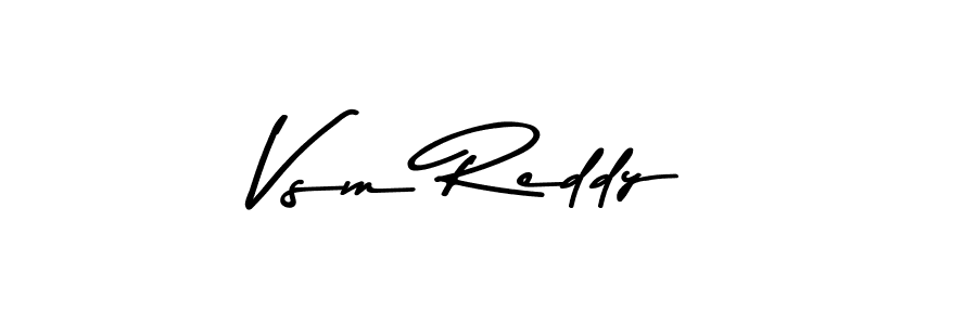 You should practise on your own different ways (Asem Kandis PERSONAL USE) to write your name (Vsm Reddy) in signature. don't let someone else do it for you. Vsm Reddy signature style 9 images and pictures png