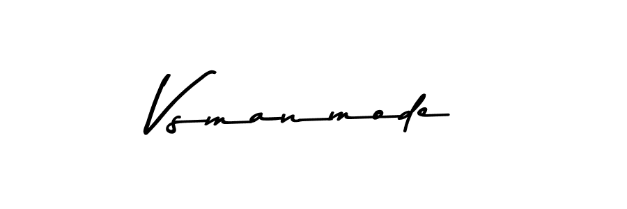 How to make Vsmanmode name signature. Use Asem Kandis PERSONAL USE style for creating short signs online. This is the latest handwritten sign. Vsmanmode signature style 9 images and pictures png