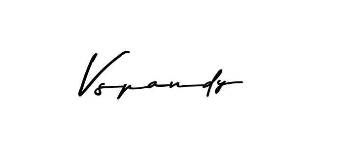 Also You can easily find your signature by using the search form. We will create Vspandy name handwritten signature images for you free of cost using Asem Kandis PERSONAL USE sign style. Vspandy signature style 9 images and pictures png