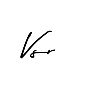 Vsr stylish signature style. Best Handwritten Sign (Asem Kandis PERSONAL USE) for my name. Handwritten Signature Collection Ideas for my name Vsr. Vsr signature style 9 images and pictures png