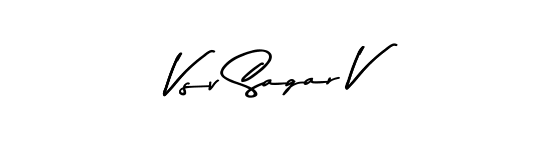 if you are searching for the best signature style for your name Vsv Sagar V. so please give up your signature search. here we have designed multiple signature styles  using Asem Kandis PERSONAL USE. Vsv Sagar V signature style 9 images and pictures png