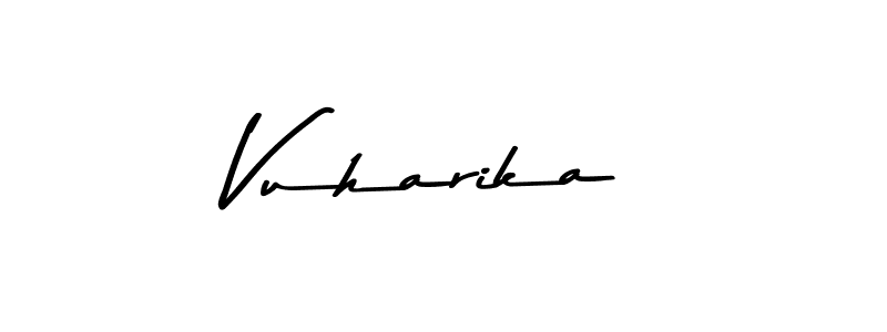 The best way (Asem Kandis PERSONAL USE) to make a short signature is to pick only two or three words in your name. The name Vuharika include a total of six letters. For converting this name. Vuharika signature style 9 images and pictures png
