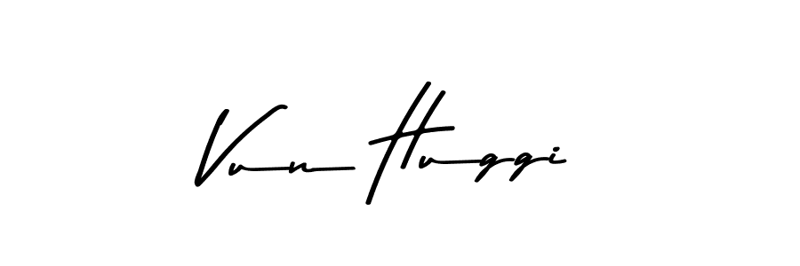 Also we have Vun Huggi name is the best signature style. Create professional handwritten signature collection using Asem Kandis PERSONAL USE autograph style. Vun Huggi signature style 9 images and pictures png