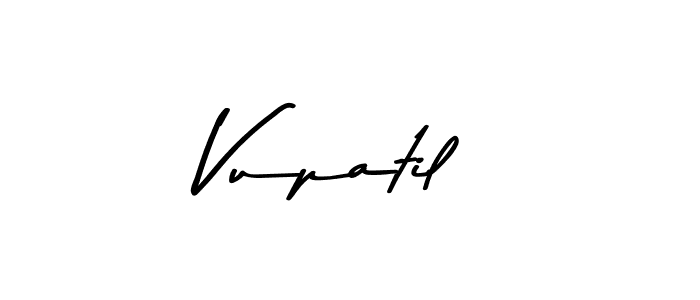 How to Draw Vupatil signature style? Asem Kandis PERSONAL USE is a latest design signature styles for name Vupatil. Vupatil signature style 9 images and pictures png