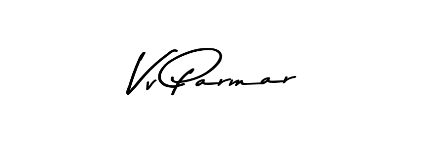 Similarly Asem Kandis PERSONAL USE is the best handwritten signature design. Signature creator online .You can use it as an online autograph creator for name Vv Parmar. Vv Parmar signature style 9 images and pictures png