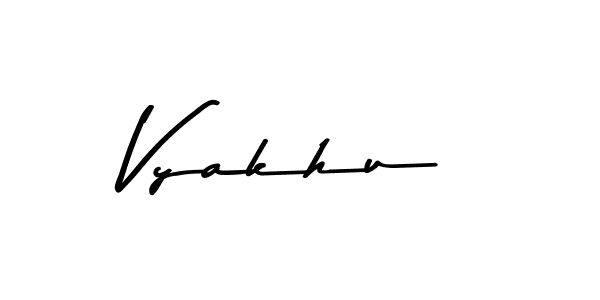 Design your own signature with our free online signature maker. With this signature software, you can create a handwritten (Asem Kandis PERSONAL USE) signature for name Vyakhu. Vyakhu signature style 9 images and pictures png