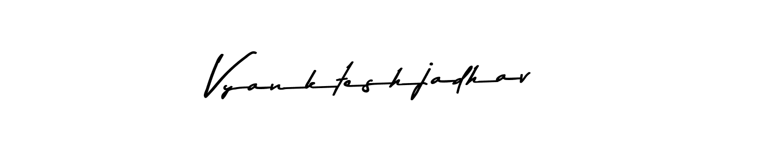 How to make Vyankteshjadhav signature? Asem Kandis PERSONAL USE is a professional autograph style. Create handwritten signature for Vyankteshjadhav name. Vyankteshjadhav signature style 9 images and pictures png