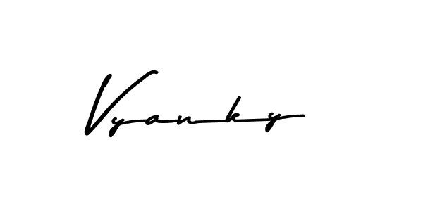 Similarly Asem Kandis PERSONAL USE is the best handwritten signature design. Signature creator online .You can use it as an online autograph creator for name Vyanky. Vyanky signature style 9 images and pictures png