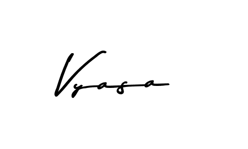 Asem Kandis PERSONAL USE is a professional signature style that is perfect for those who want to add a touch of class to their signature. It is also a great choice for those who want to make their signature more unique. Get Vyasa name to fancy signature for free. Vyasa signature style 9 images and pictures png