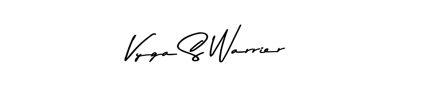 Asem Kandis PERSONAL USE is a professional signature style that is perfect for those who want to add a touch of class to their signature. It is also a great choice for those who want to make their signature more unique. Get Vyga S Warrier name to fancy signature for free. Vyga S Warrier signature style 9 images and pictures png