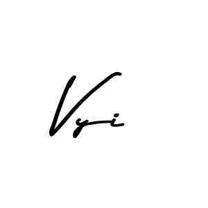 It looks lik you need a new signature style for name Vyi. Design unique handwritten (Asem Kandis PERSONAL USE) signature with our free signature maker in just a few clicks. Vyi signature style 9 images and pictures png
