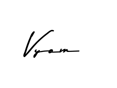 Here are the top 10 professional signature styles for the name Vyom. These are the best autograph styles you can use for your name. Vyom signature style 9 images and pictures png