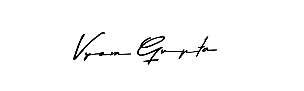 You can use this online signature creator to create a handwritten signature for the name Vyom Gupta. This is the best online autograph maker. Vyom Gupta signature style 9 images and pictures png