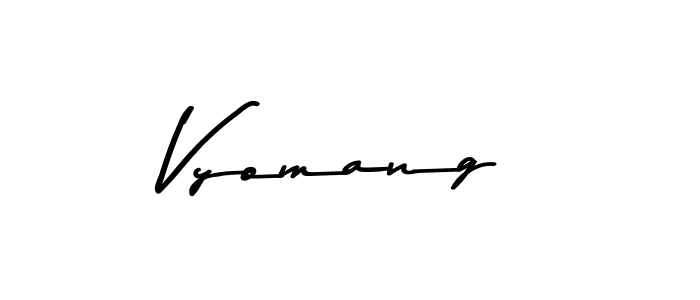 The best way (Asem Kandis PERSONAL USE) to make a short signature is to pick only two or three words in your name. The name Vyomang include a total of six letters. For converting this name. Vyomang signature style 9 images and pictures png