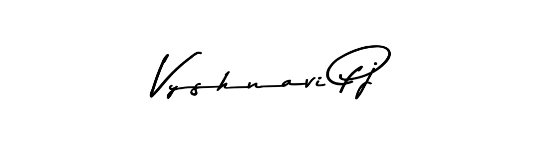 Design your own signature with our free online signature maker. With this signature software, you can create a handwritten (Asem Kandis PERSONAL USE) signature for name Vyshnavi Pj. Vyshnavi Pj signature style 9 images and pictures png