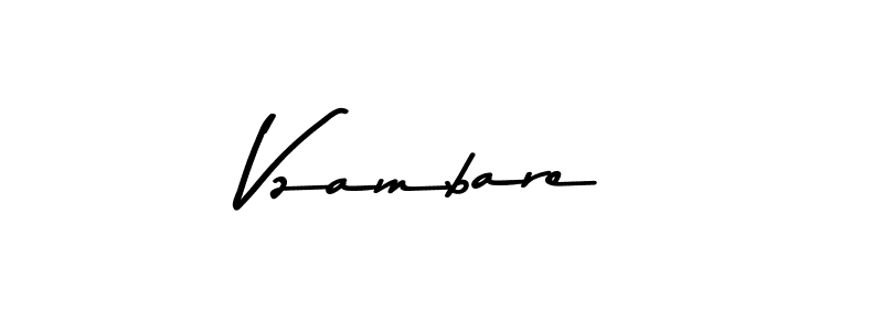 Similarly Asem Kandis PERSONAL USE is the best handwritten signature design. Signature creator online .You can use it as an online autograph creator for name Vzambare. Vzambare signature style 9 images and pictures png