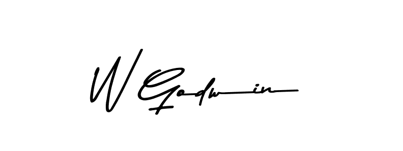 Also You can easily find your signature by using the search form. We will create W Godwin name handwritten signature images for you free of cost using Asem Kandis PERSONAL USE sign style. W Godwin signature style 9 images and pictures png