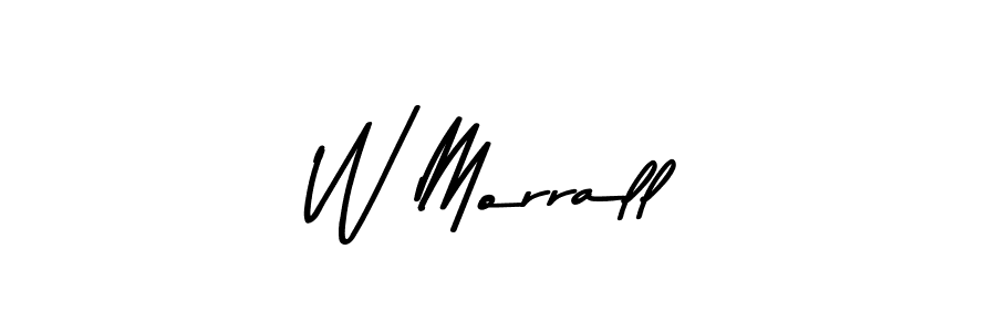 Best and Professional Signature Style for W Morrall. Asem Kandis PERSONAL USE Best Signature Style Collection. W Morrall signature style 9 images and pictures png