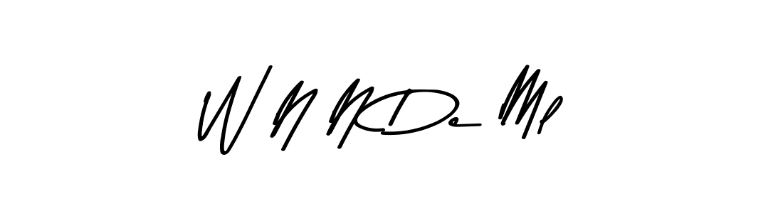 How to make W N N De Ml signature? Asem Kandis PERSONAL USE is a professional autograph style. Create handwritten signature for W N N De Ml name. W N N De Ml signature style 9 images and pictures png