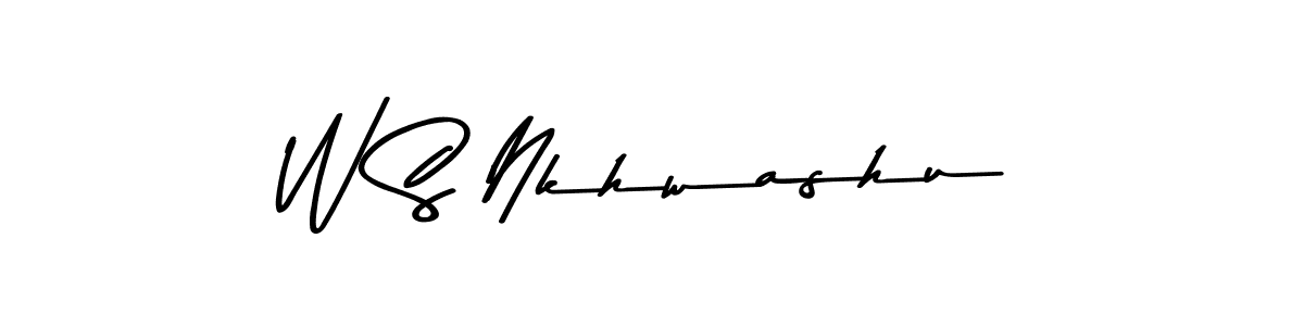 Once you've used our free online signature maker to create your best signature Asem Kandis PERSONAL USE style, it's time to enjoy all of the benefits that W S Nkhwashu name signing documents. W S Nkhwashu signature style 9 images and pictures png