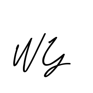 The best way (Asem Kandis PERSONAL USE) to make a short signature is to pick only two or three words in your name. The name W Y include a total of six letters. For converting this name. W Y signature style 9 images and pictures png