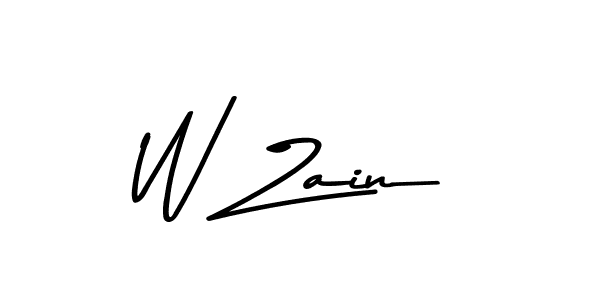 Asem Kandis PERSONAL USE is a professional signature style that is perfect for those who want to add a touch of class to their signature. It is also a great choice for those who want to make their signature more unique. Get W Zain name to fancy signature for free. W Zain signature style 9 images and pictures png