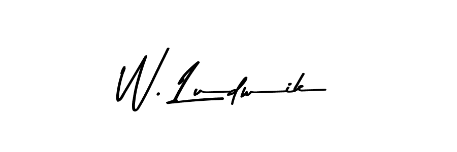 You can use this online signature creator to create a handwritten signature for the name W. Ludwik. This is the best online autograph maker. W. Ludwik signature style 9 images and pictures png