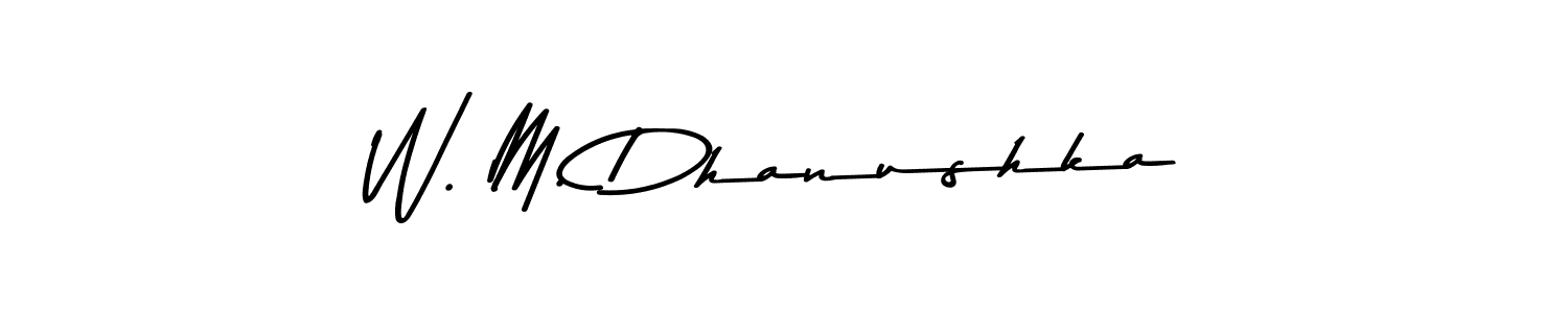 Once you've used our free online signature maker to create your best signature Asem Kandis PERSONAL USE style, it's time to enjoy all of the benefits that W. M. Dhanushka name signing documents. W. M. Dhanushka signature style 9 images and pictures png