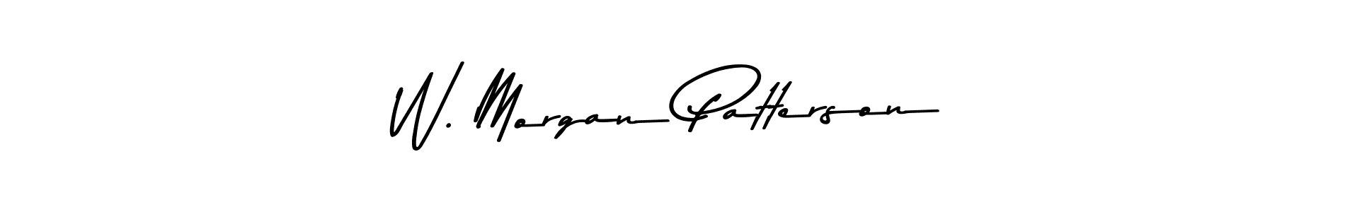 Design your own signature with our free online signature maker. With this signature software, you can create a handwritten (Asem Kandis PERSONAL USE) signature for name W. Morgan Patterson. W. Morgan Patterson signature style 9 images and pictures png