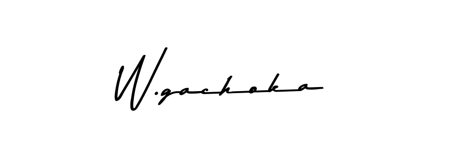 Once you've used our free online signature maker to create your best signature Asem Kandis PERSONAL USE style, it's time to enjoy all of the benefits that W.gachoka name signing documents. W.gachoka signature style 9 images and pictures png