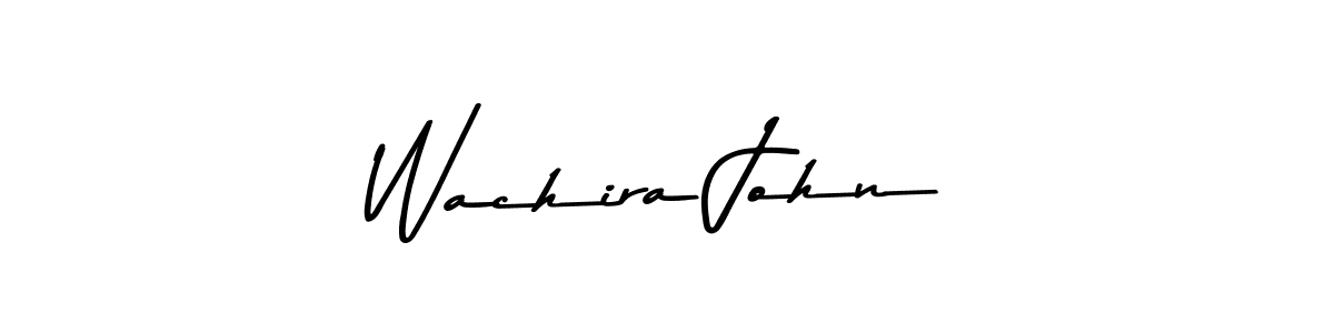 Wachira John stylish signature style. Best Handwritten Sign (Asem Kandis PERSONAL USE) for my name. Handwritten Signature Collection Ideas for my name Wachira John. Wachira John signature style 9 images and pictures png