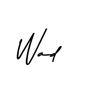 You should practise on your own different ways (Asem Kandis PERSONAL USE) to write your name (Wad) in signature. don't let someone else do it for you. Wad signature style 9 images and pictures png