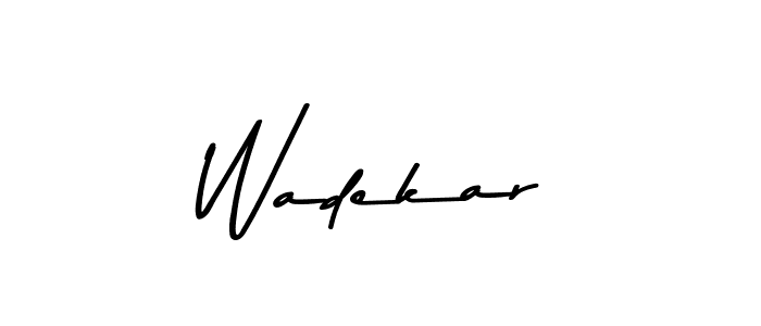 Similarly Asem Kandis PERSONAL USE is the best handwritten signature design. Signature creator online .You can use it as an online autograph creator for name Wadekar. Wadekar signature style 9 images and pictures png