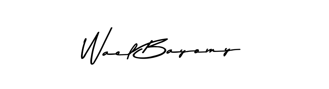 How to Draw Wael Bayomy signature style? Asem Kandis PERSONAL USE is a latest design signature styles for name Wael Bayomy. Wael Bayomy signature style 9 images and pictures png