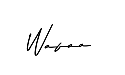 Make a beautiful signature design for name Wafaa. Use this online signature maker to create a handwritten signature for free. Wafaa signature style 9 images and pictures png