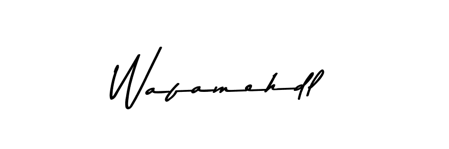 How to Draw Wafamehdl signature style? Asem Kandis PERSONAL USE is a latest design signature styles for name Wafamehdl. Wafamehdl signature style 9 images and pictures png