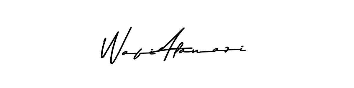 The best way (Asem Kandis PERSONAL USE) to make a short signature is to pick only two or three words in your name. The name Wafi Alanazi include a total of six letters. For converting this name. Wafi Alanazi signature style 9 images and pictures png