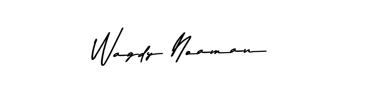 This is the best signature style for the Wagdy Noaman name. Also you like these signature font (Asem Kandis PERSONAL USE). Mix name signature. Wagdy Noaman signature style 9 images and pictures png