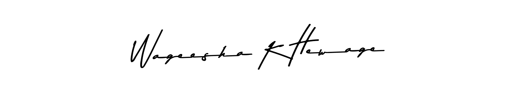 This is the best signature style for the Wageesha K Hewage name. Also you like these signature font (Asem Kandis PERSONAL USE). Mix name signature. Wageesha K Hewage signature style 9 images and pictures png