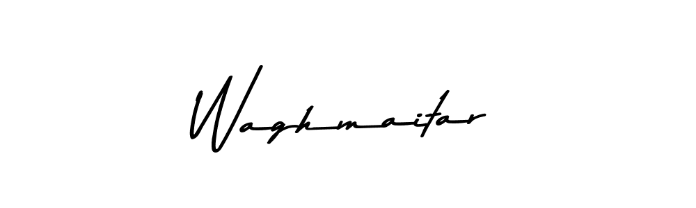 How to make Waghmaitar name signature. Use Asem Kandis PERSONAL USE style for creating short signs online. This is the latest handwritten sign. Waghmaitar signature style 9 images and pictures png